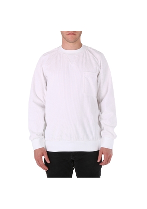 Kway Mens White Zahara Cotton Sweatshirt