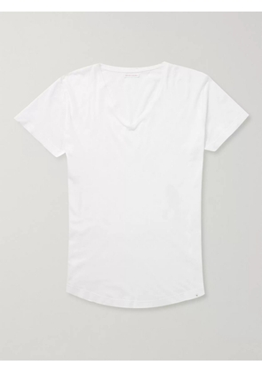 Orlebar Brown - OB-V Slim-Fit Cotton-Jersey T-Shirt - Men - White - XS