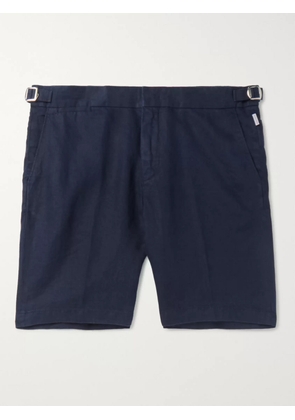 Orlebar Brown - Norwich Slim-Fit Linen Shorts - Men - Blue - UK/US 28
