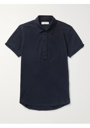 Orlebar Brown - Sebastian Slim-Fit Cotton-Piqué Polo Shirt - Men - Blue - XS