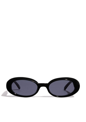 Le Specs Oval Work It Sunglasses