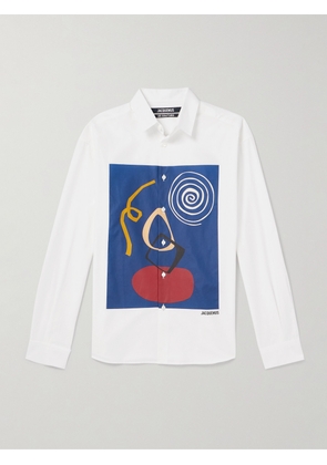 Jacquemus - Simon Printed Cotton Shirt - Men - White - IT 44