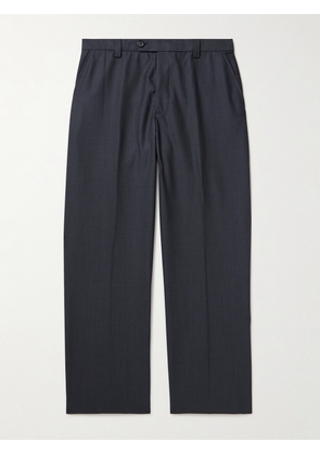 mfpen - Studio Straight-Leg Pinstriped Wool Trousers - Men - Gray - S