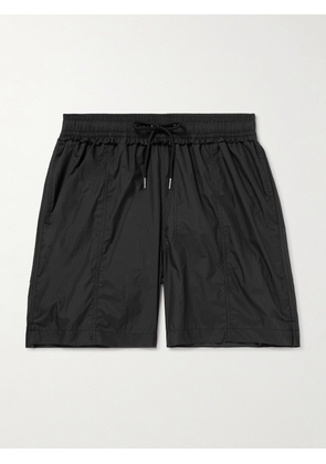 mfpen - Motion Straight-Leg Recycled-Shell Drawstring Shorts - Men - Black - S