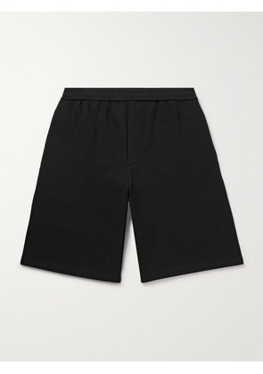 The Row - Eston Wide-Leg Cotton-Jersey Shorts - Men - Black - S