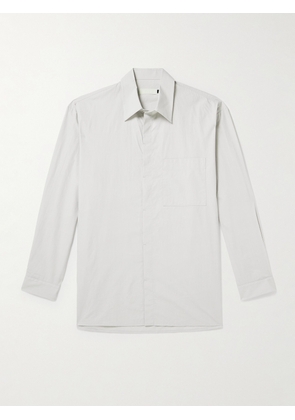 Amomento - Cotton-Poplin Shirt - Men - Gray - M