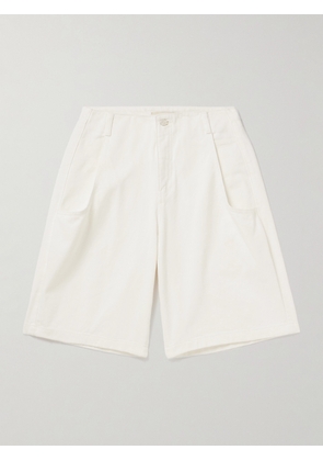 Amomento - Straight-Leg Denim Shorts - Men - White - M