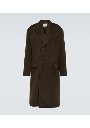 The Frankie Shop Curtis oversized wool-blend coat