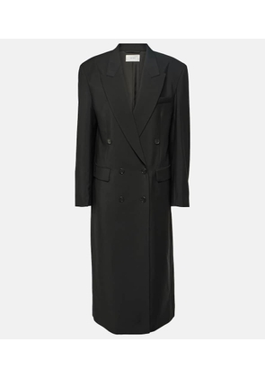 The Row Dennet virgin wool coat