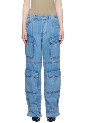 Grlfrnd Blue Lex Cargo Jeans