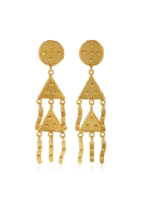 Sylvia Toledano - Vodoo 22K Gold-Plated  Earrings - Gold - OS - Moda Operandi - Gifts For Her