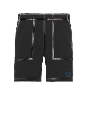 SATURDAYS NYC Nathan Shorts in Black - Black. Size XL/1X (also in M).
