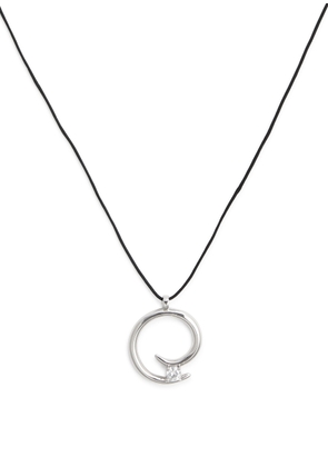 Anissa Kermiche Charmeur Cord Necklace - Silver