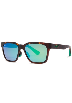 Maui Jim Punkikai Wayfarer-style Sunglasses - Green