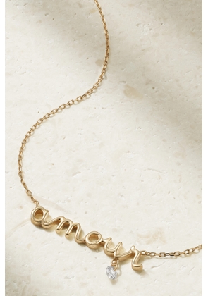 Persée - Amour 18-karat Gold Diamond Necklace - One size