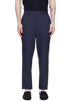 PS by Paul Smith Blue Check Trousers