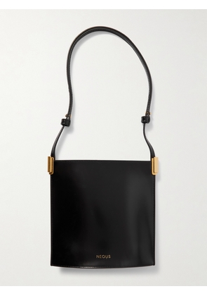 NEOUS - Dorado 1.0 Glossed-leather Shoulder Bag - Black - One size