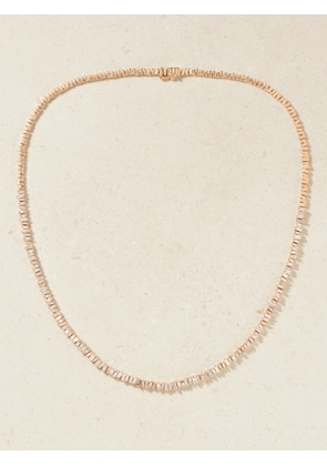 Suzanne Kalan - 18-karat Rose Gold Diamond Necklace - One size