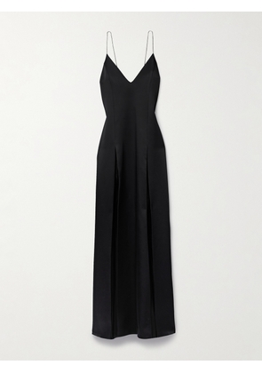 KHAITE - Nonya Crepe Maxi Dress - Black - US0,US2,US4,US6,US8,US10