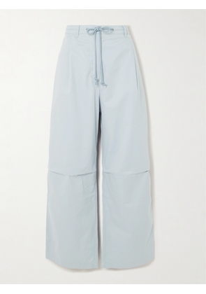 Deiji Studios - Bartack Cotton-twill Pants - Gray - x small,small,medium,large,x large