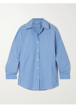Dries Van Noten - Striped Cotton Shirt - Blue - x small,small,medium,large
