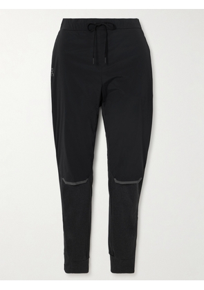 ON - Weather Stretch Recycled-shell And Jersey Track Pants - Black - x small,small,medium,large,x large