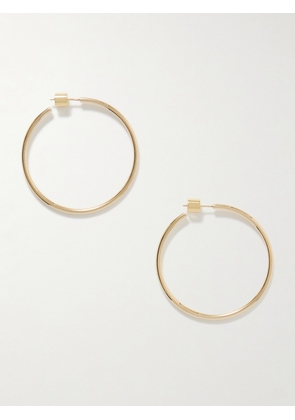 Jennifer Fisher - Baby Thread Gold-plated Hoop Earrings - One size