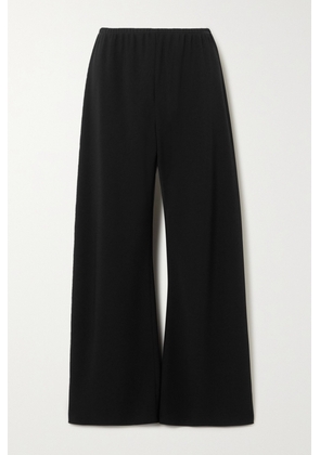 The Row - Essentials Gala Crepe Wide-leg Pants - Black - x small,small,medium,large,x large