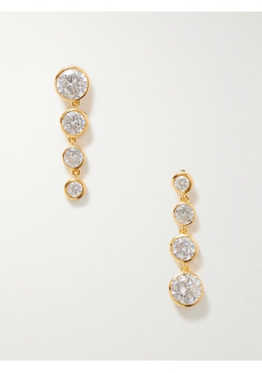 Completedworks - Light Of The Past Recycled Gold Vermeil Cubic Zirconia Earrings - One size