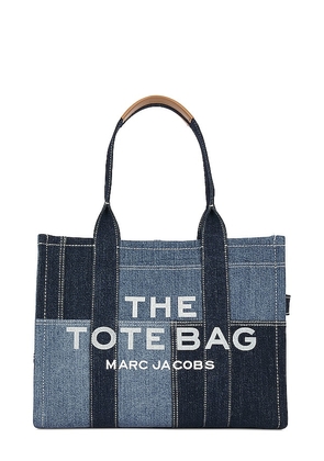 Marc Jacobs The Denim Large Tote Bag in Blue.