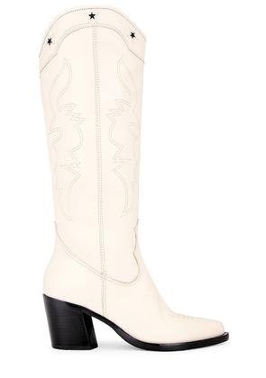 RAYE Bella Boot in Ivory. Size 5.5, 6, 6.5, 7, 7.5, 8, 8.5, 9, 9.5.