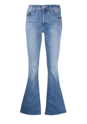 MOTHER flared cropped jeans - Blue