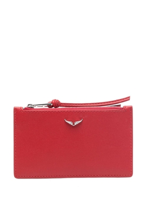 Zadig&Voltaire Long Eternal leather coin purse - Red