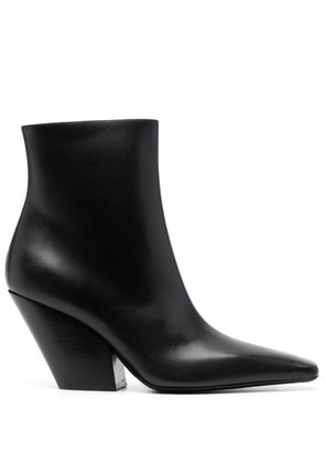 Casadei Anastasia 80mm leather boots - Black