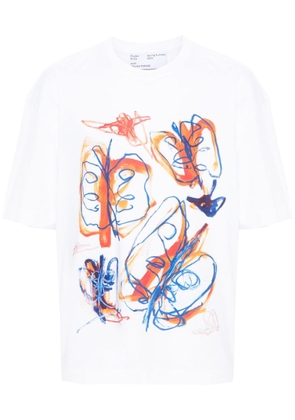Etudes x Julian Farade abstract-print T-shirt - White