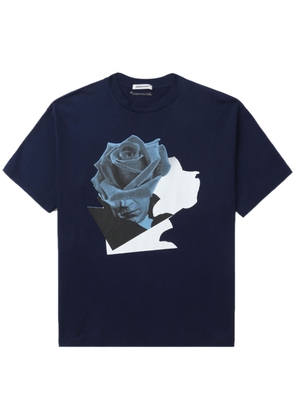 Undercover collage-print cotton T-shirt - Blue
