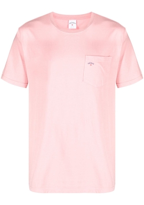 NOAH NY logo-print cotton T-shirt - Pink