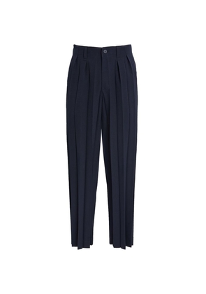 Homme Plissé Issey Miyake Wide-Pleat Straight Trousers
