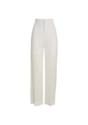 Victoria Beckham Straight Tailored Trousers