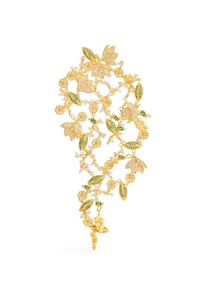Zimmermann Gold-Plated Bloom Drop Earrings