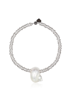 Julietta - Spetses Shell Necklace - Silver - OS - Moda Operandi - Gifts For Her