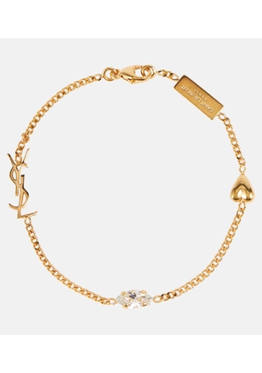 Saint Laurent Opyum Heart charm bracelet