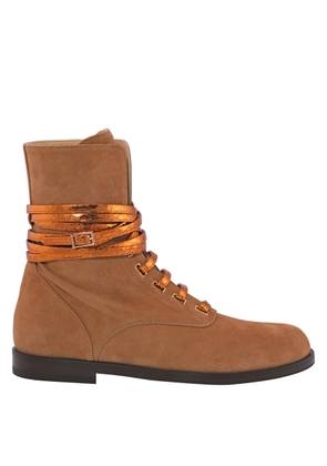 Giannico Ladies Hailey Calf Suede Lace-up Boots