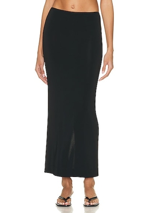 Eterne Emma Skirt in Black - Black. Size L (also in M, XL, XS).