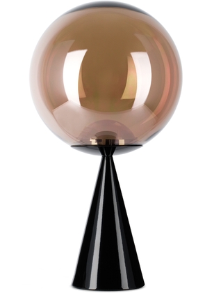 Tom Dixon Copper & Black Globe Fat Table Lamp