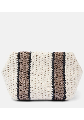 Brunello Cucinelli Small crochet crossbody bag