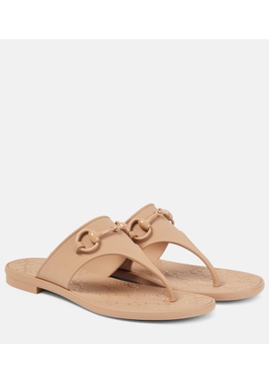 Gucci Horsebit thong sandals