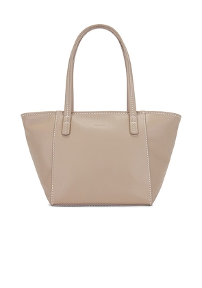 BY FAR Bar Tote in Taupe.