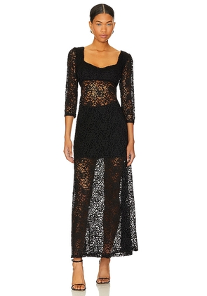 Free People x Revolve Adored Maxi in Black. Size L, S, XS.