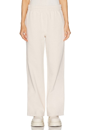Burberry Straight Leg Jogger in Soap - White. Size L (also in M, S, XS).